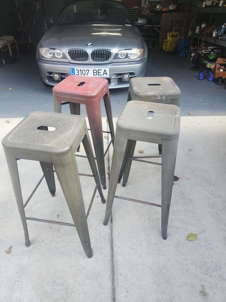 Full Metal Bar Stools