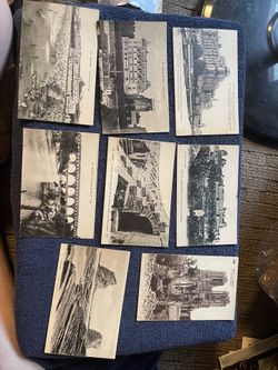 Vintage French Postcard Collection – 40+ Antique European Travel Cards