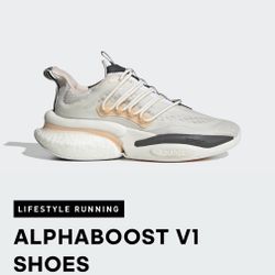 adidas Women's Alphaboost V1 Running Shoe. Size 8.5