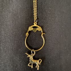Charm Holder Necklace