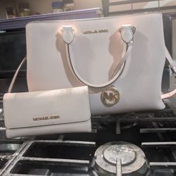 Michael Kors Tote and Matching Wallet