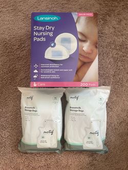 LANSINOH Nursery Pad and Breastmilk Storage Bag