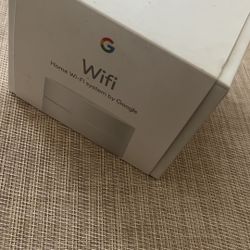 Google wifi System