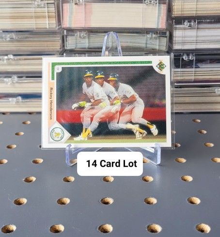 ⚾️ (14) UD Rickey Henderson Cards