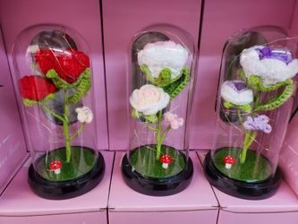 Crochet Rose Gift