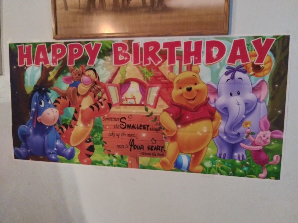 Winnie The Pooh Birthday Supplies