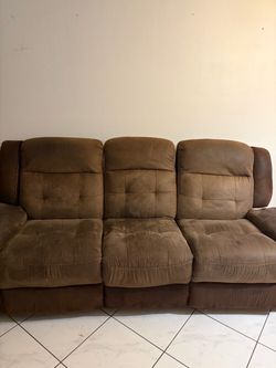 Brown couch