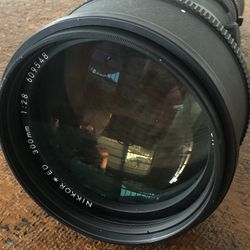 300mm T 2.8 Nikon And Doubler