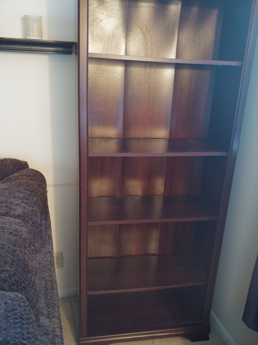 MOVING SALE - Brown Bookshelves - No broken shelves
