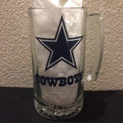 New Dallas Cowboys 26oz Beer Mugs