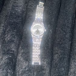 Mossainite Diamond Watch 