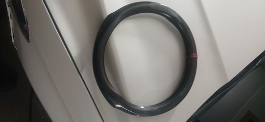 Carbon Fiber Steering Wheel Cover