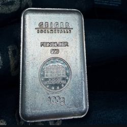 100 Gram Silver Gieger 