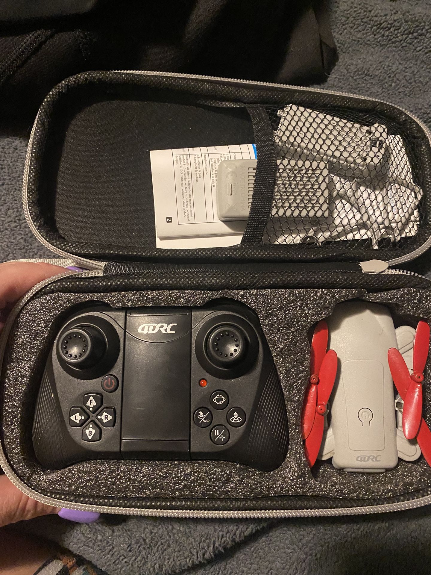 4DRC V9 Mini Drone 4K HD FPV Camera, Foldable RC Quadcopter