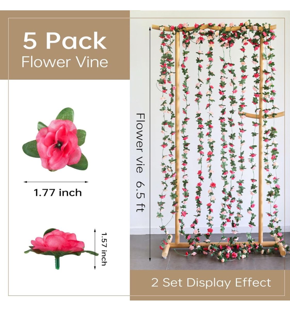 Floral Vines- 6 PACKS