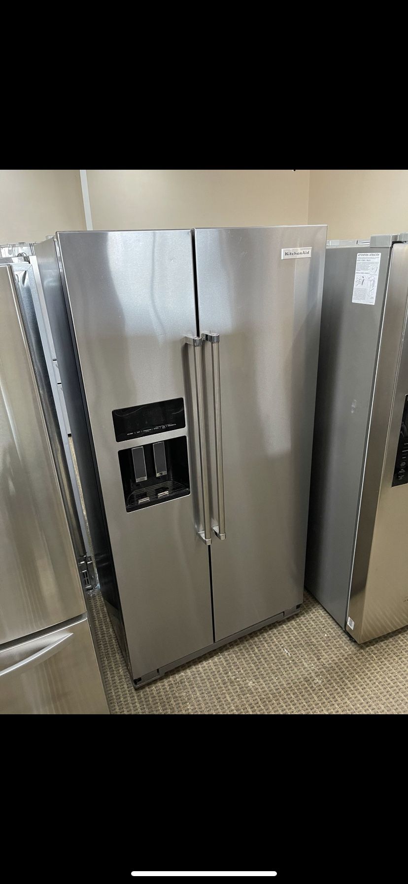 BRAND NEW Stainless Steel Kitchen Aid Refrigerator! WE FINANCE, No Credit Checks💰FREE DELIVERY 🚚