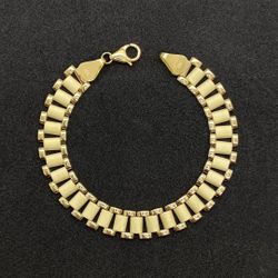Rolex chain bracelet  14k
