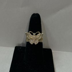 14k gold ring #111080-2 MJ