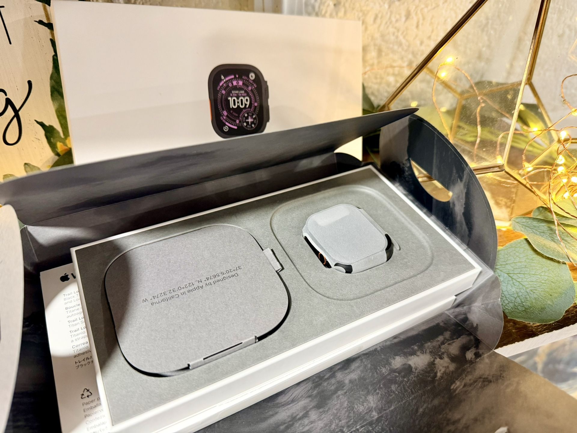 Apple Watch Ultra 2 Black Titanium Case w/ Apple Care Plus