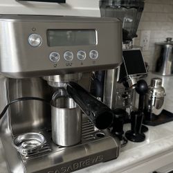 Casa Brews Ultra Espresso Machine With Bean Grinder 