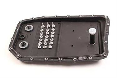 AUCERAMIC 6HP26 Transmission Oil Pan with Filter & Screw & Gasket Kit Fit for BMW 330d 335d 330xd xDrive 540i 545i 550i 645ci 745i Jaguar Land Rover R