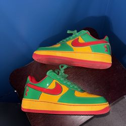 Nike Air Force 1 Low - Lil Yachty Concrete Boys Lucky Green - Size 9.5