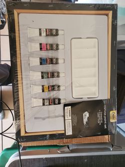 Canvas paint set