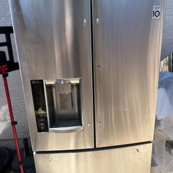 LG  Stainless Steel 2 Door Side By Side Frig Sides Cool But Freezer Side Needs Troubleshooting