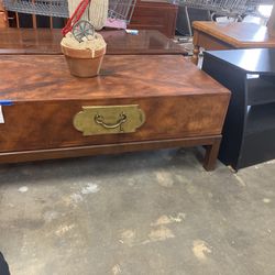 Coffee Table With Two End Drawers 
