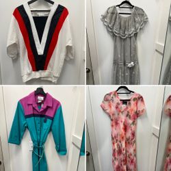 Vintage clothing sale