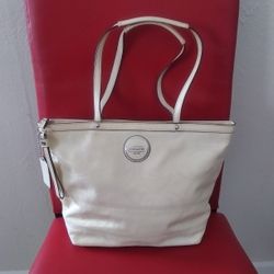 coach bag ay parts has a little stain that's why I'm leaving a low price