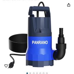 Submersible Sump Pump (not Automatic)