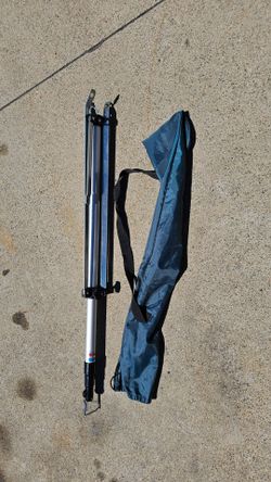 Camping telescoping lantern stand
