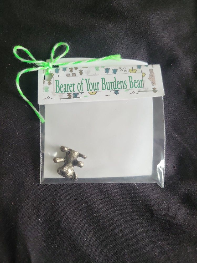 Bear Of Your Burdens Bear Charm