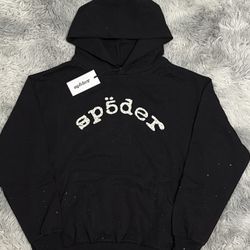 Sp5der VVS Hoodie  Black Size (M)