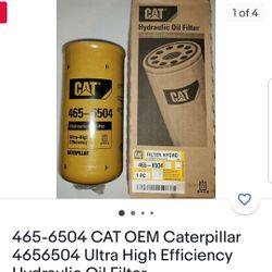 (contact info removed) CAT OEM Caterpillar (contact info removed) Ultra High Efficiency Hydraulic Oil Filter

