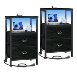 Two Nightstands (brand New Never Opened Box) 