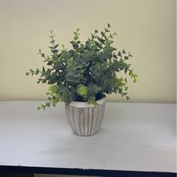 Fake Leafy Potted Plant