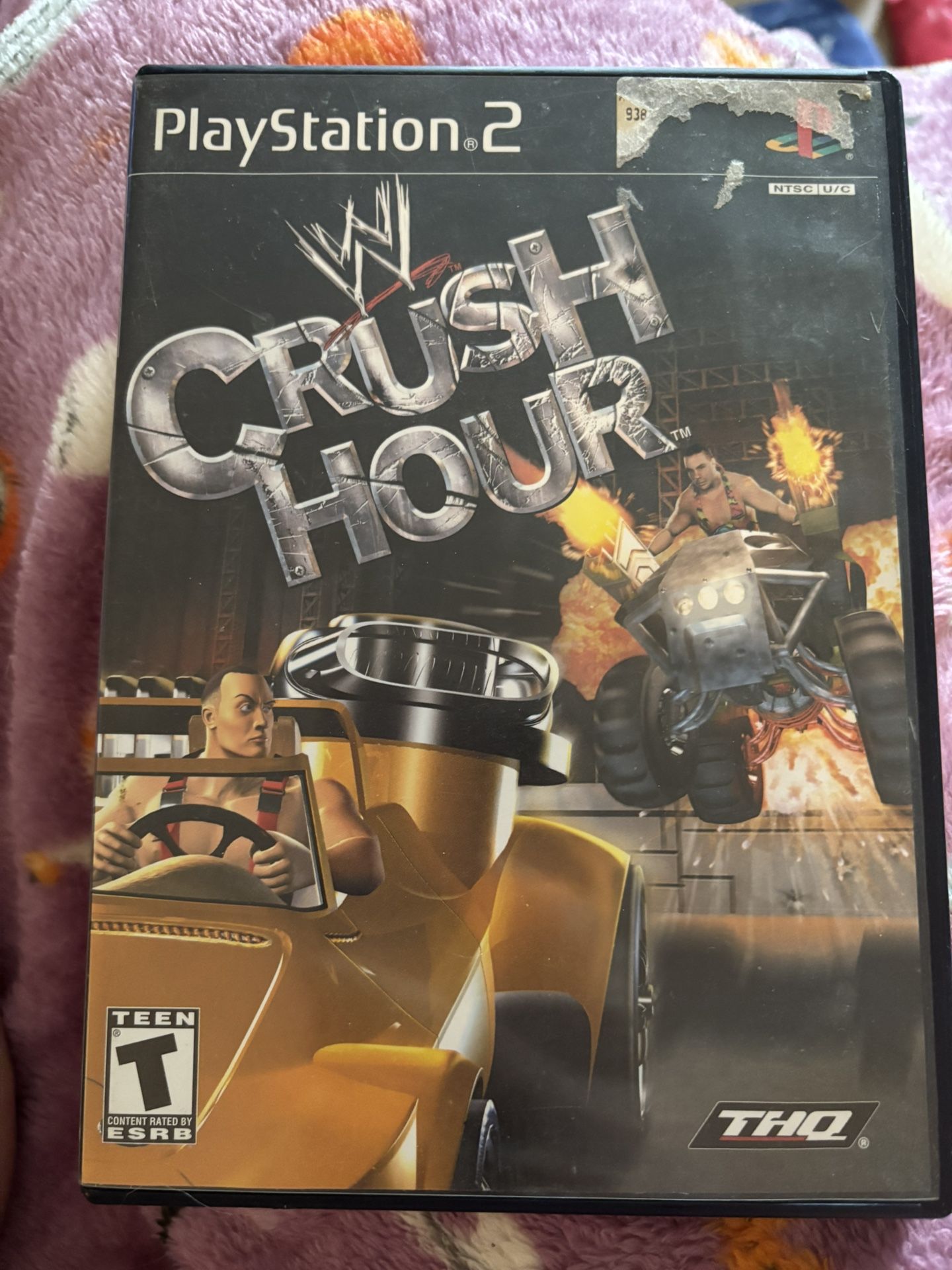 PlayStation2 WWE Crush Hour Game