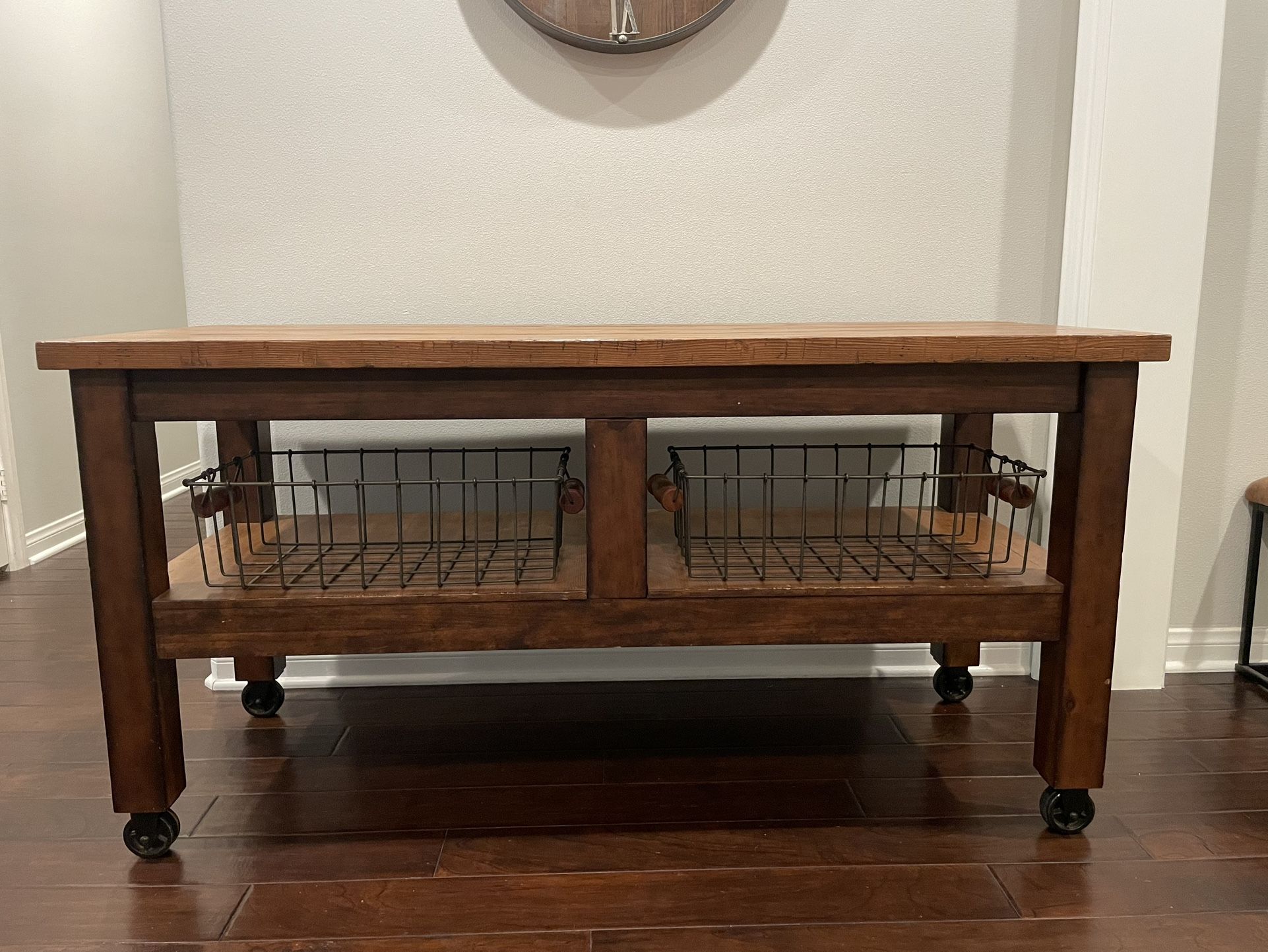 Pottery Barn Console Table