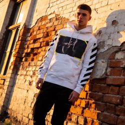 VERY RARE OFF-WHITE “Annunciation” Hoodie (7 Opere) - BNWT + COA (XS-S) Oversized