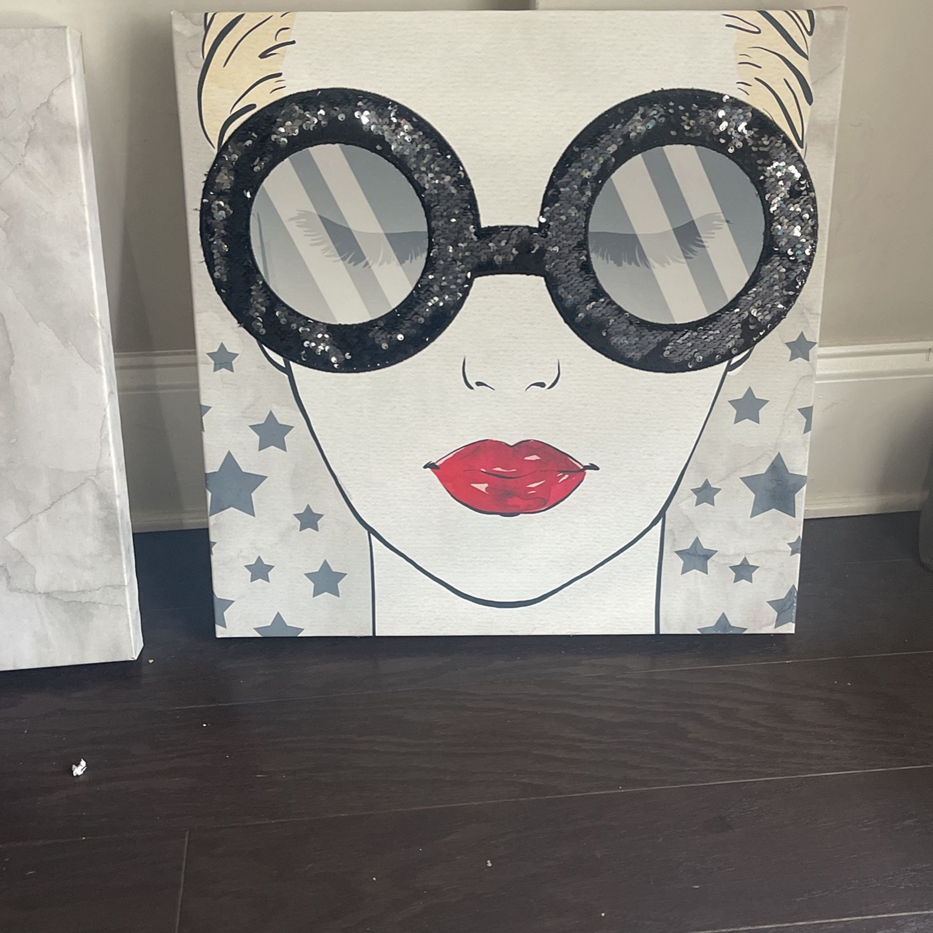 Matching Fashion 3D Sequins Painting