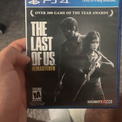 Last Of Us Remastered Playstation4 Edition