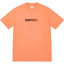 Supreme Motion Logo Tee Peach XL