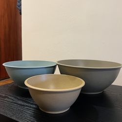 Bamboo Kitchen Bowls