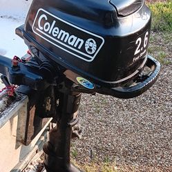 2015 Colman 2.6hp 4 Stroke Outboard Motor