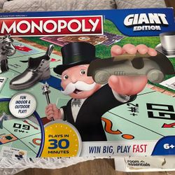 Giant Monopoly Board Game 
