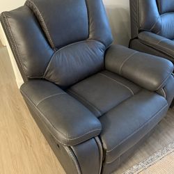 Katrine Grey Sofa and Chair For Sale