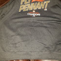 Houston Astros Baseball Fly The Pennant Championship Sweatshirt 2XL Hoodie