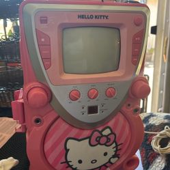 Hello Kitty Karaoke Machine 